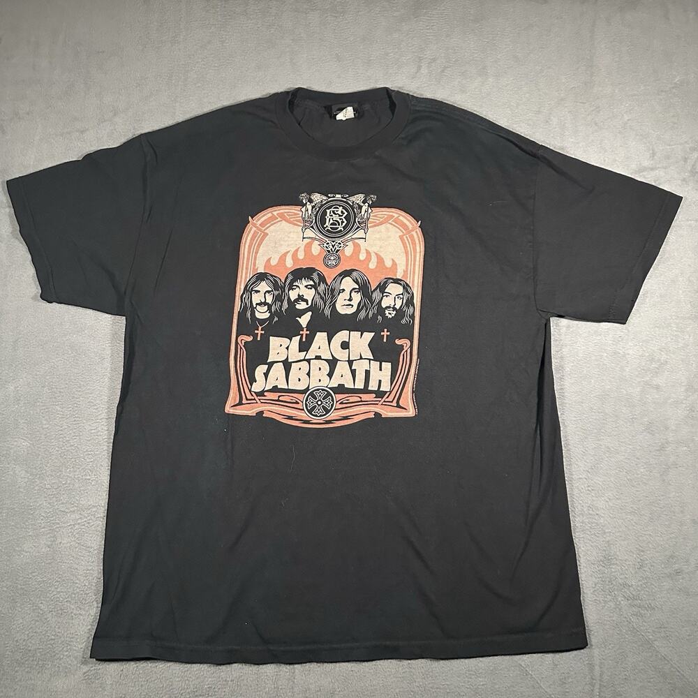 Y2K 2005 Black Sabbath x Shepard Fairey Obey Winterland Classic Rock Tee XL